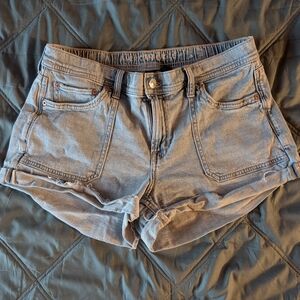 American Eagle Outfitters Women's Light Blue Jean Shorts